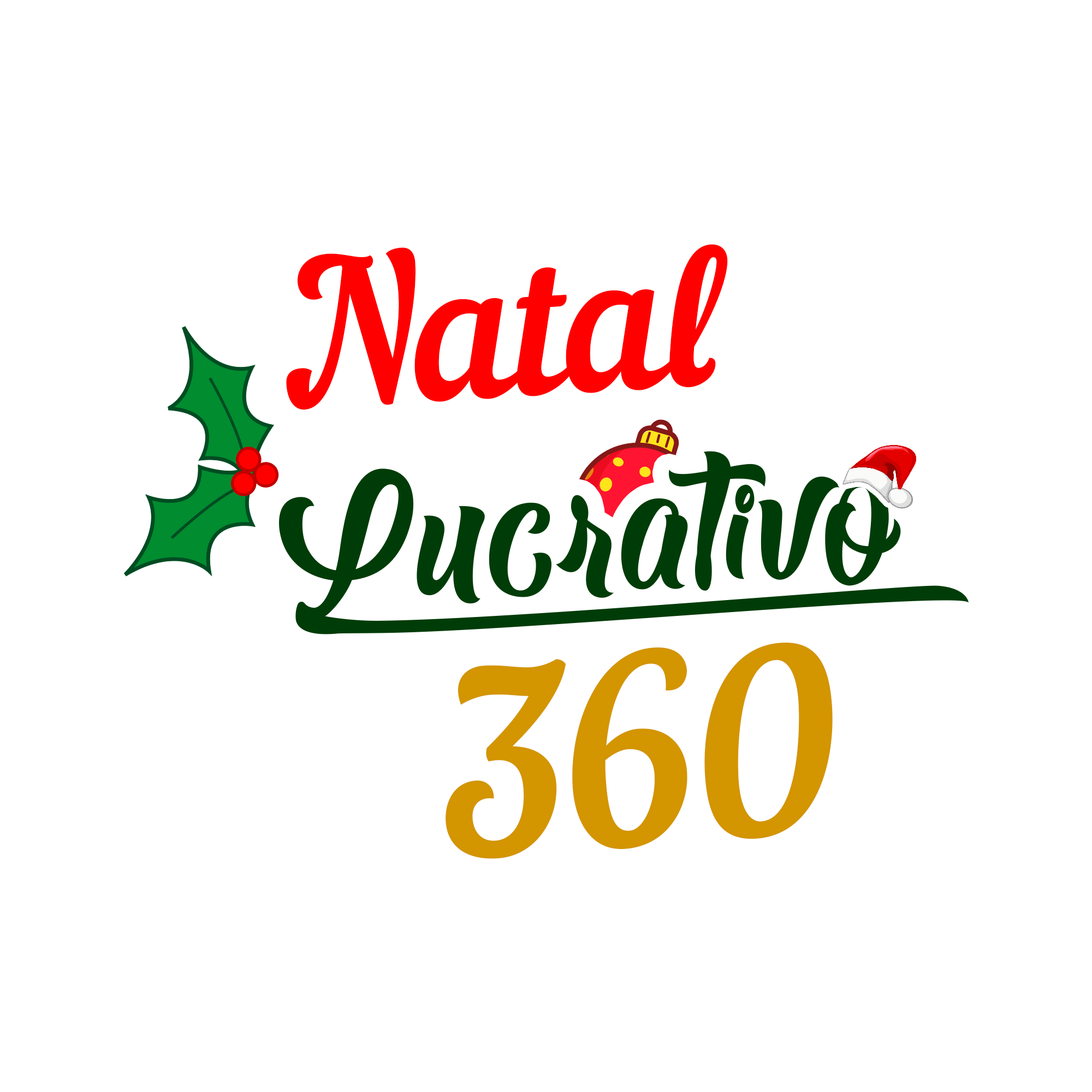 logo natal lucrativo 360